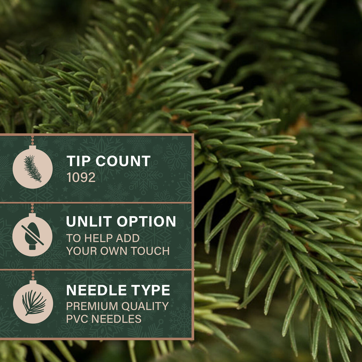 6.5-Ft. Foxtail Pine Christmas Tree