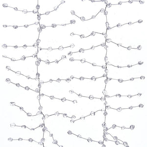 Ice Wire Clear Plastic 72 inch Garland