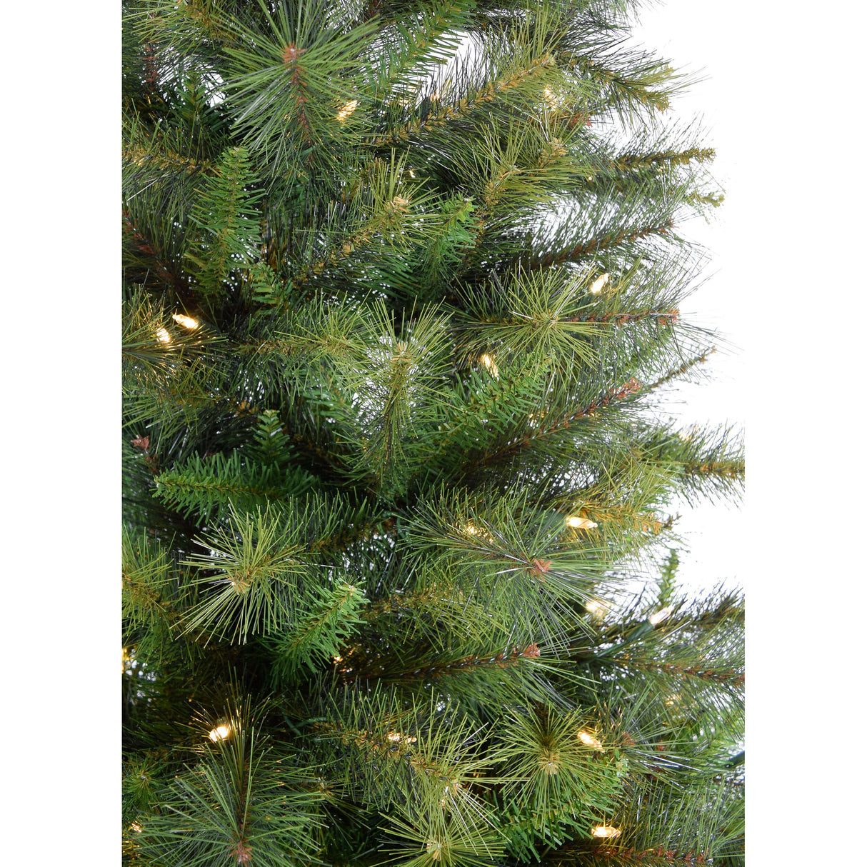 6.5-Ft. Half Christmas Tree with Warm White LED Lights