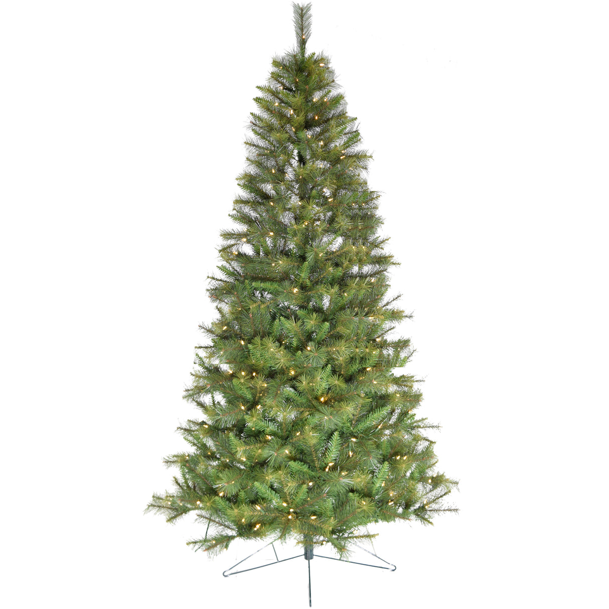 6.5-Ft. Half Christmas Tree with Warm White LED Lights