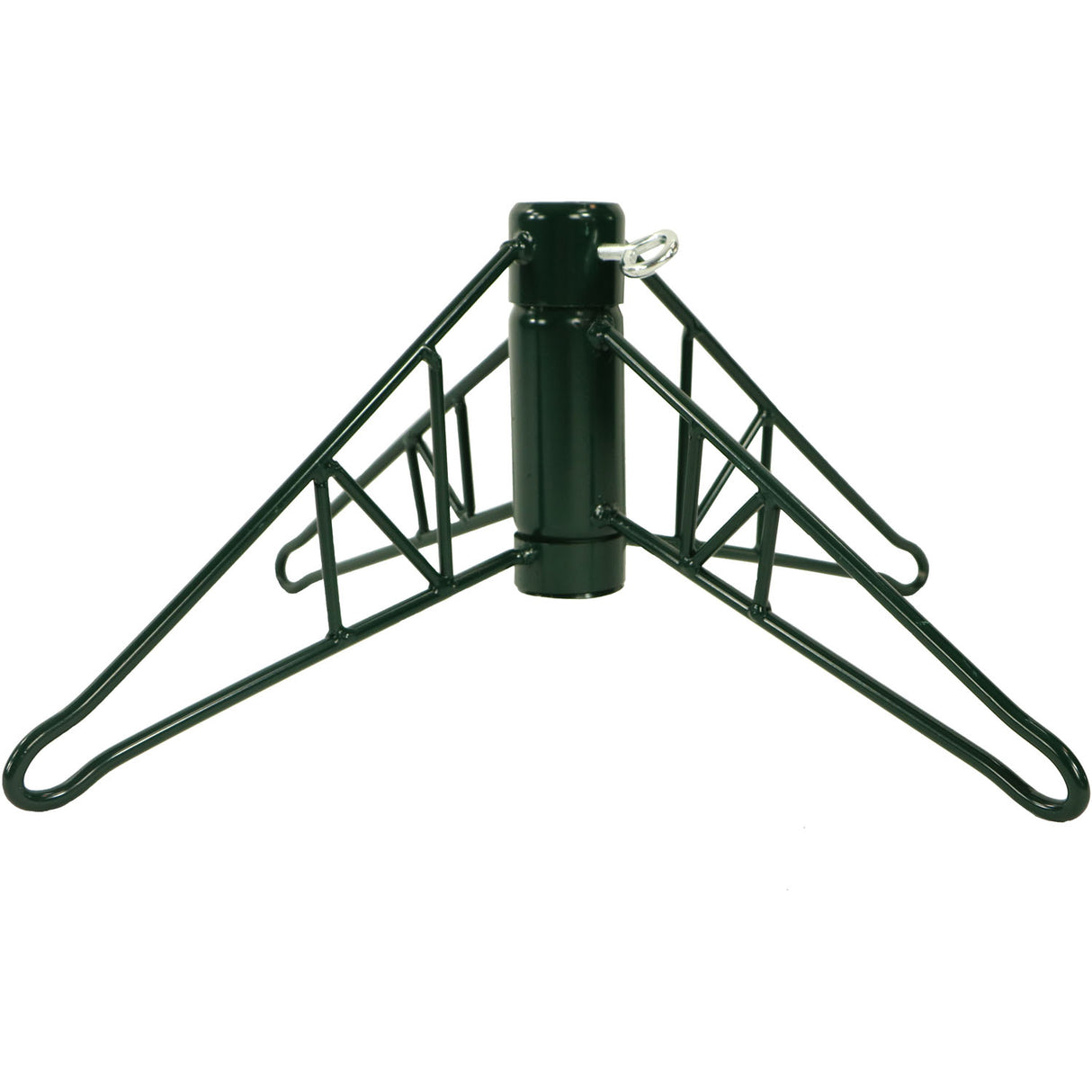 Fraser Hill Farm 7.5-Ft Flocked Mountain Pine Artificial Christmas Tree with Dual Multicolor & Warm White LED Lights