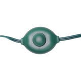 Fraser Hill Farm 9-Ft Flocked Mountain Pine Artificial Christmas Tree with White Incandescent Smart Lights