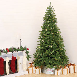 7.5-ft. Noel Pine Artificial Christmas Tree with Dual Multicolor & Warm White Color Changing 5MM LED Lights