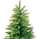 7.5-ft. Noel Pine Artificial Christmas Tree with Dual Multicolor & Warm White Color Changing 5MM LED Lights