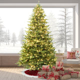 7.5-Ft. Oregon Pine Christmas Tree with Warm White LED Lighting