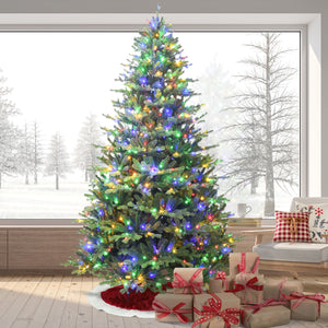 7.5-Ft.-Oregon-Pine-Christmas-Tree-with-Dual-Multicolor-&-Warm-White-LED-Lights-Christmas-Trees