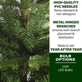 3.5-Ft. Porch Accent Tree in Rustic Farmhouse Metal Jug with Warm White LED Lighting