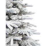 7.5-Ft. Flocked Pine Valley Christmas Tree