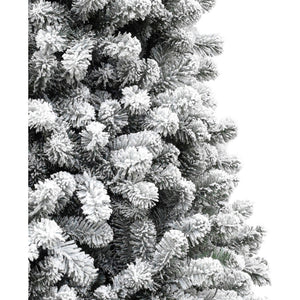 6.5-Ft. Flocked Silverton Fir Christmas Tree