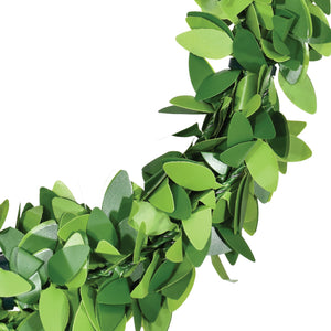 24-inch Boxwood Bunny Wreath