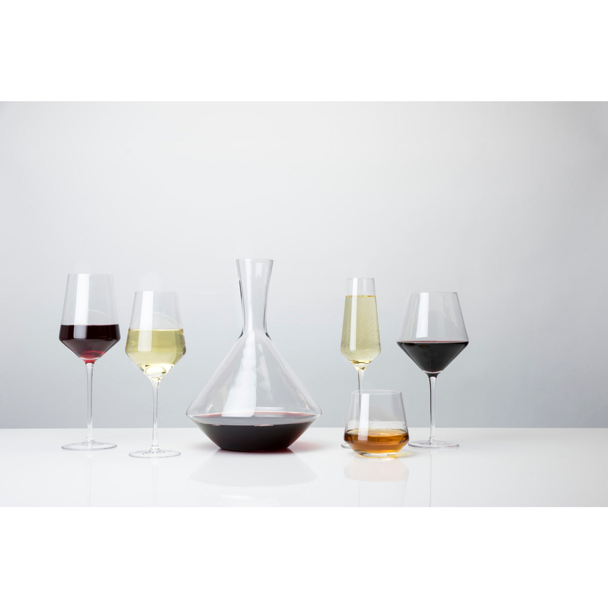 Raye crystal angled chardonnay glasses viski®