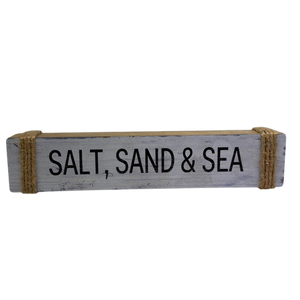 Salt , Sand And Sea Shelf Sitter