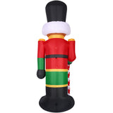 10-Ft. Tall Prelit African American Nutcracker Inflatable