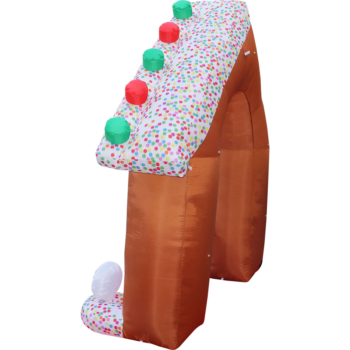 8-Ft. Tall Prelit Gingerbread Arch Inflatable