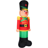12-Ft. Tall Prelit Nutcracker Inflatable