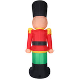 12-Ft. Tall Prelit Nutcracker Inflatable