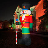 10-Ft. Tall Prelit Nutcracker Inflatable