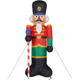 10-Ft. Tall Prelit Nutcracker Inflatable