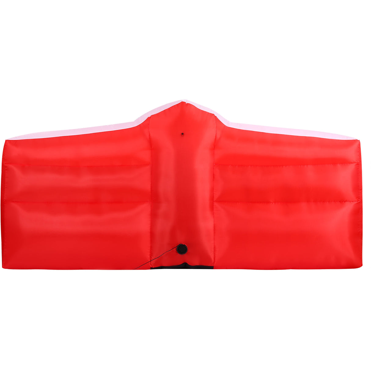 4-Ft. Tall Pre-Lit Inflatable Santa in Reindeer Stable