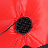 4-Ft. Tall Pre-Lit Inflatable Santa in Reindeer Stable