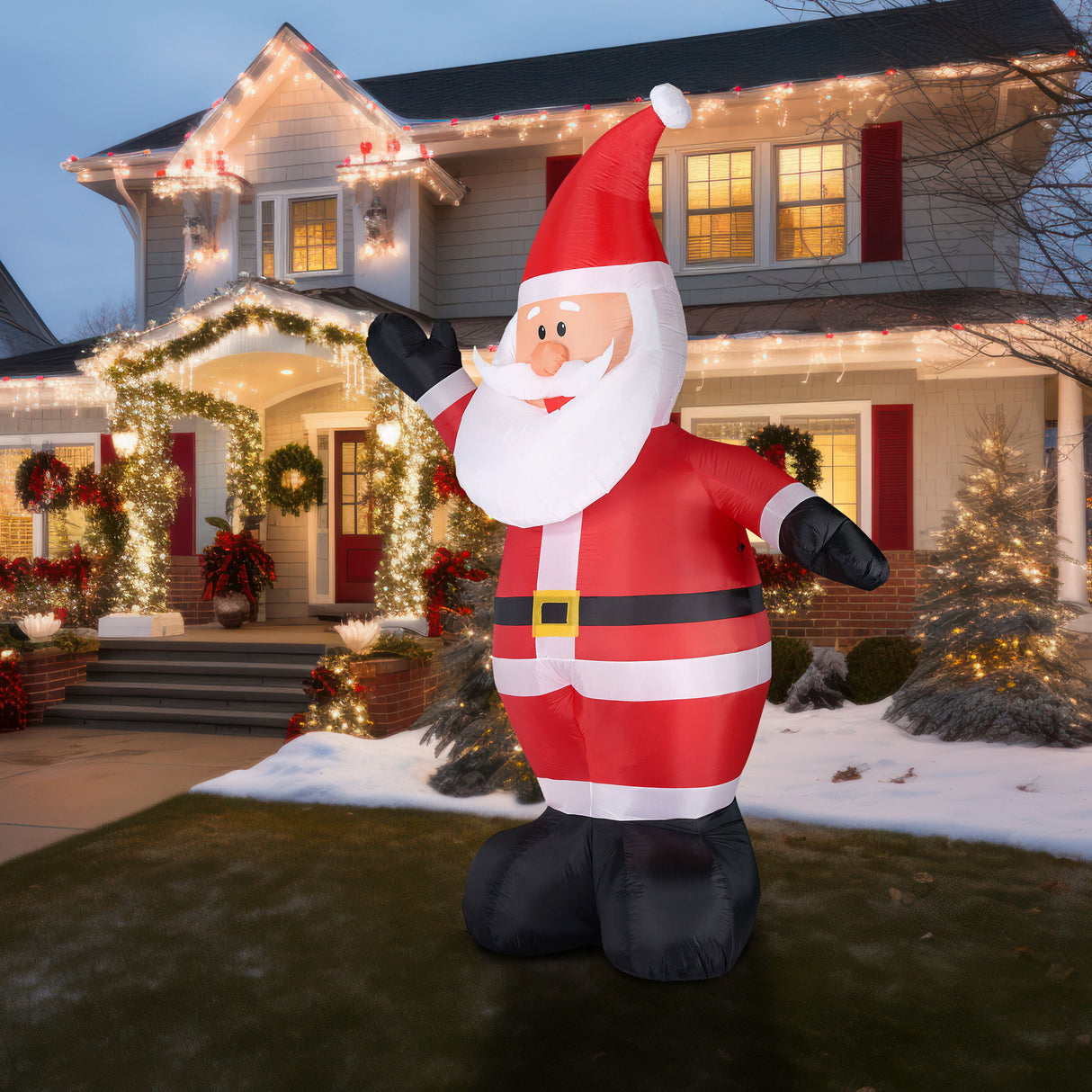 12-Ft. Tall Santa Claus Inflatable