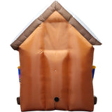 6-Ft. Tall Prelit Santa Nutcracker Cuckoo Clock Inflatable with Music