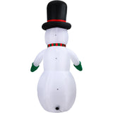 10-Ft. Pre-Lit Inflatable Snowman