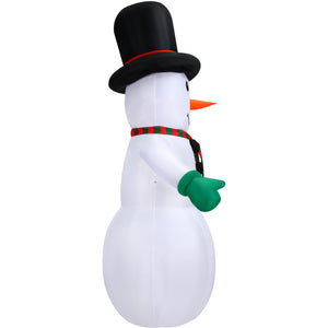 10-Ft. Pre-Lit Inflatable Snowman