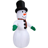 10-Ft. Pre-Lit Inflatable Snowman