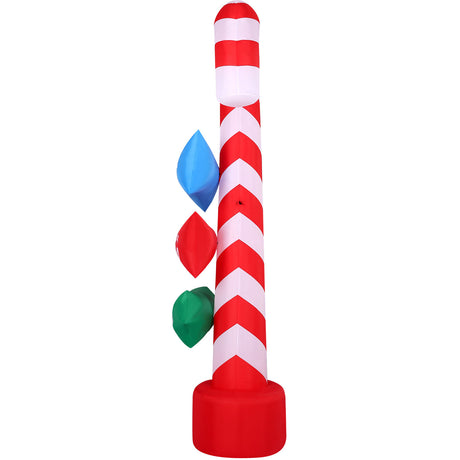 8-Ft. Tall Prelit Directional Sign Inflatable