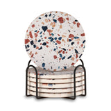 Terrazzo-stoneware-coasters-by-twine-Coasters