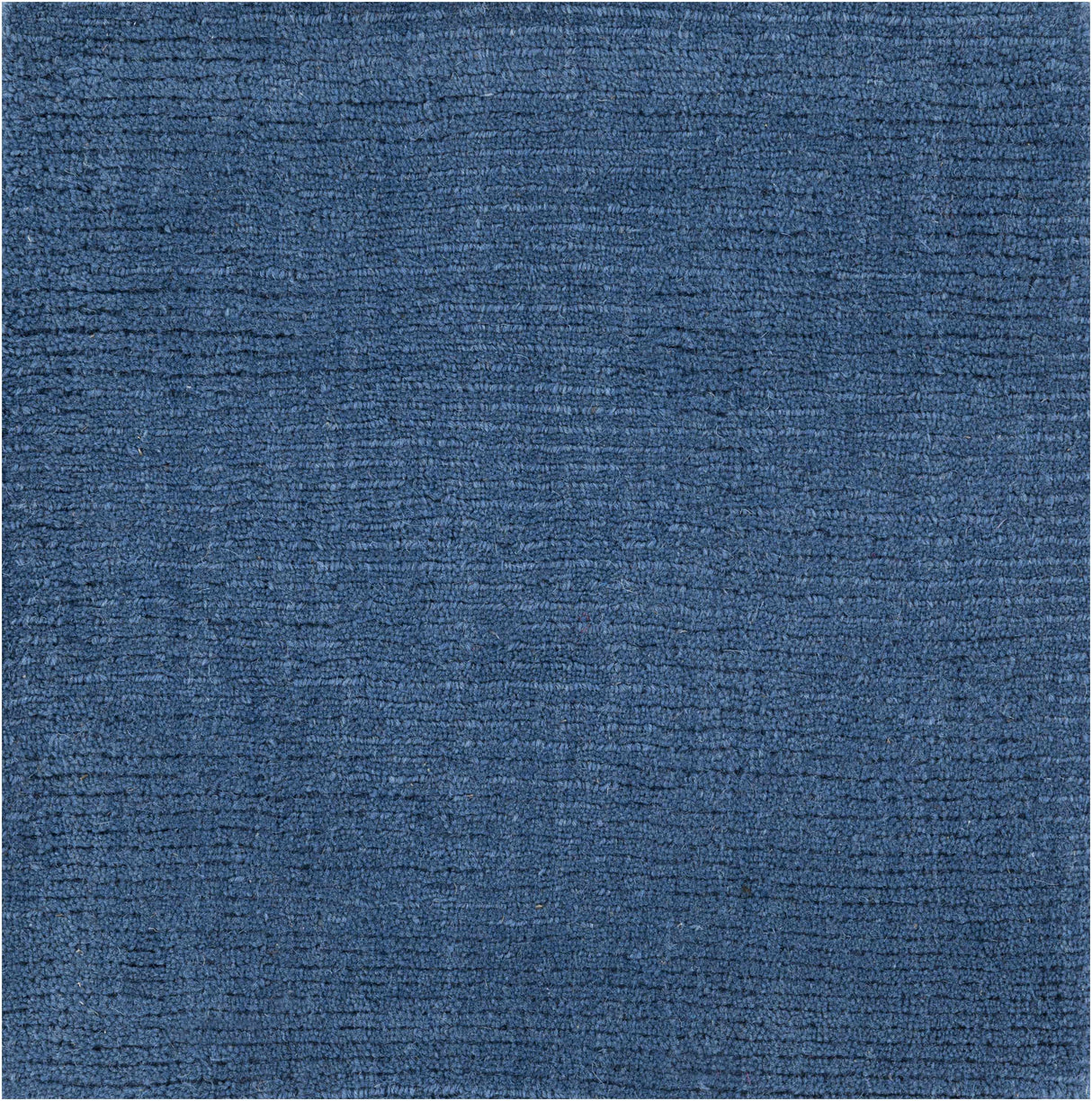 Brockton Solid Blue Wool Rug