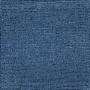 Brockton Solid Blue Wool Rug