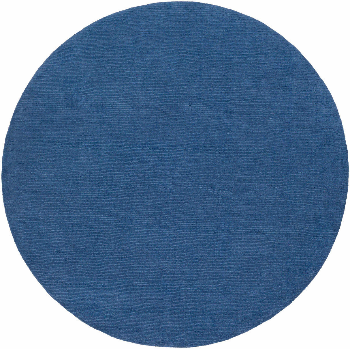 Brockton Solid Blue Wool Rug