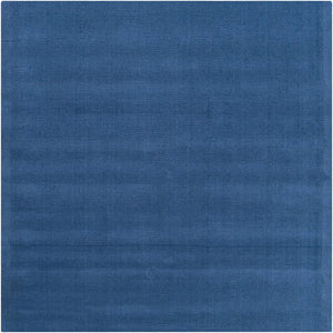 Brockton Solid Blue Wool Rug