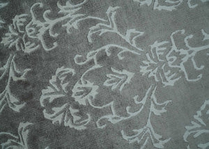 Fine 8x10 Hand Knotted Gray and Ivory Traditional Modern Style Art Art Silk Rug, Living Room Rug