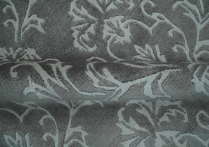 Fine 8x10 Hand Knotted Gray and Ivory Traditional Modern Style Art Art Silk Rug, Living Room Rug