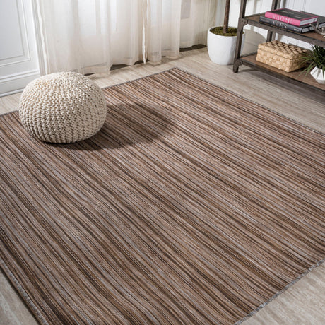 Finn-Modern-Farmhouse-Pinstripe-Indoor/Outdoor-Square-Area-Rug-Area-Rugs