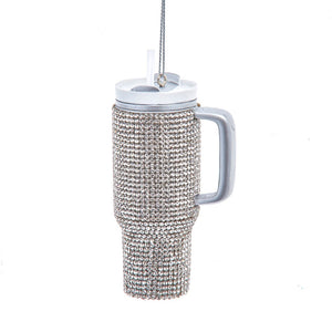 Crystal Tumbler Ornament