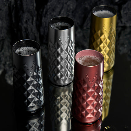 Paragon stainless steel champagne flute in rose viski®