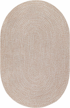 Cream Braided Faux Jute Rug