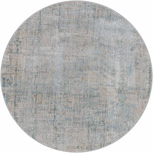 Fallin Gray Abstract Striped Luxe Rug