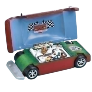 Musical Race Car With Track - 10"
