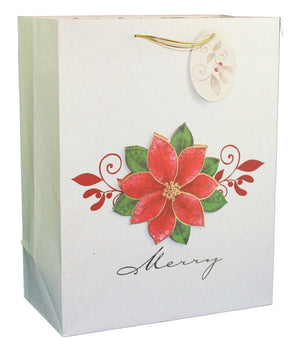 Paper Images Handmade Gift Bag - Pinecones Medium
