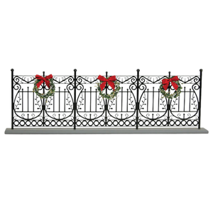 Byers' Choice Wrought Iron Fence