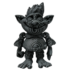 Troublesome Troll  - Black and White