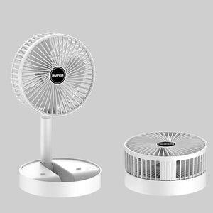 Portable Foldable Fan USB Rechargeable 4-Speed 180° Rotation