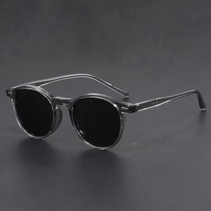Men's Retro Round Sunglasses