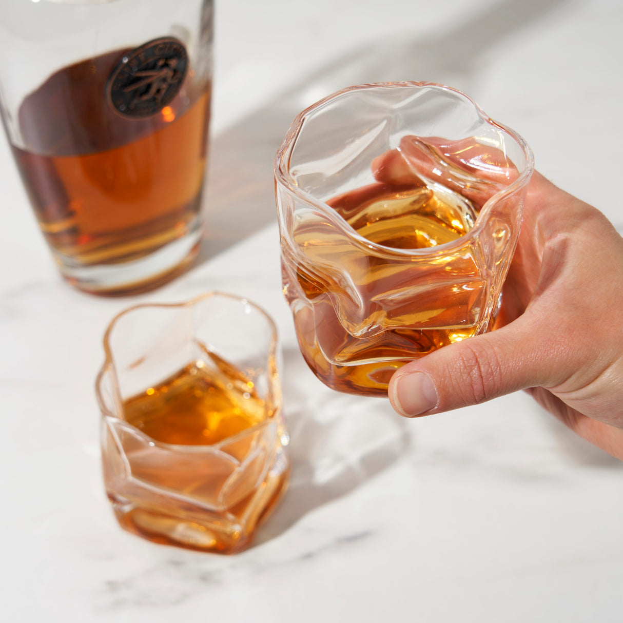 Crystal molten tumblers viski®