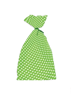Cookie Cello Treat Bag 20 count - Green Dots